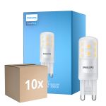 Lot 10x Philips CorePro LED Capsule G9 Dépolie 3.7W 470lm - 830 Blanc Chaud | Équivalent 40W
