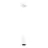 SLV Numinos Phase S Suspension Luminaire Aluminium Blanc 10.42W 1020lm 36D - 930 Blanc Chaud | Meilleur Rendu Des Couleurs - Dimmable 