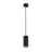 SLV Numinos Phase M Suspension Luminaire Aluminium Noir 20.1W 1955lm 24D - 930 Blanc Chaud | Meilleur Rendu Des Couleurs - Dimmable 