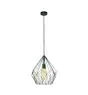 Eglo Suspension Luminaire Carlton Acier Noir | IP20 - Convient pour 1x E27 