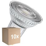 Voordeelpak 10x Ledvance LED Spot GU10 PAR16 6.1W 575lm 60D - 927 Zeer Warm Wit | Beste Kleurweergave - Dimbaar - Vervangt 80W