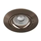 Noxion Inbouw Spot Vision MR16 Kantelbaar Glanzend Bronze | 82mm - Zaagmaat 69mm - IP20 - Incl. GU10 Fitting