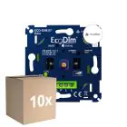 Voordeelpak 10x EcoDim.07 LED Dimmer Matter Druk/Draai 0-250W (RLC)
